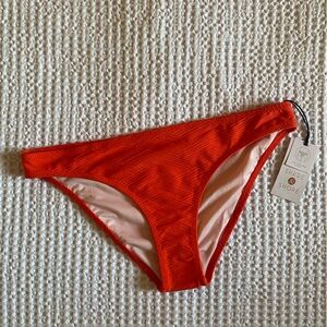 Shade & Shore Vibrant orange Bikini Bottom